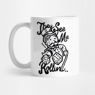 Monopoly - They See Me Rollin Mug